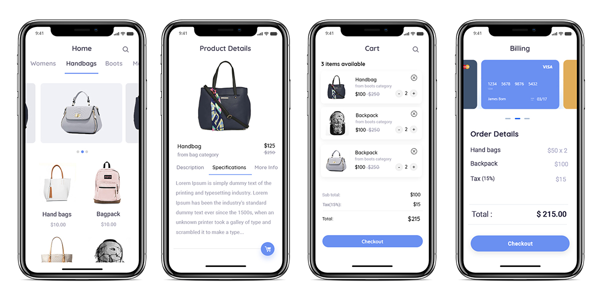 SnackDash Online Shopping App